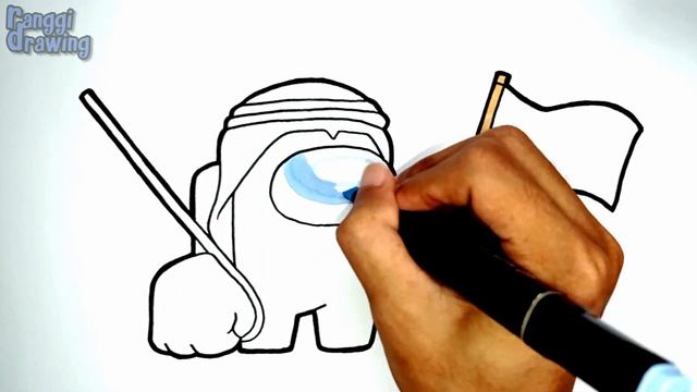 How to Draw AMONG US UNITED ARAB EMIRATES FLAG смотреть онлайн