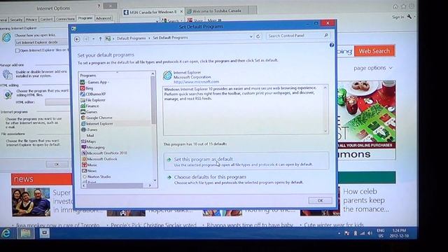 Windows 8 - How to get internet explorer 10 metro back смотреть онлайн