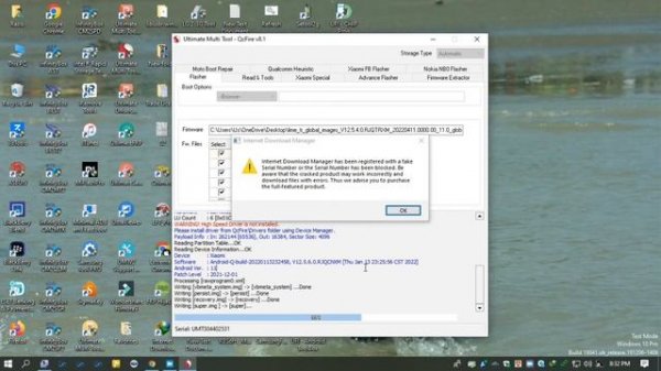 Redmi 9T NV data is Corrupted Fix By UMT