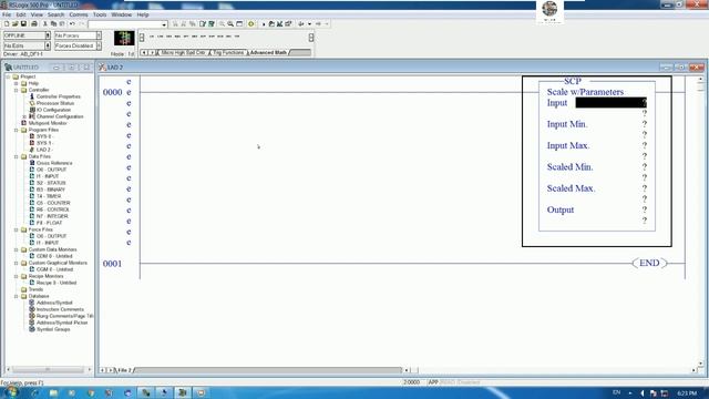 Allen Bradley SLC 500 Scaling Analog Input and Analog Output смотреть онлайн