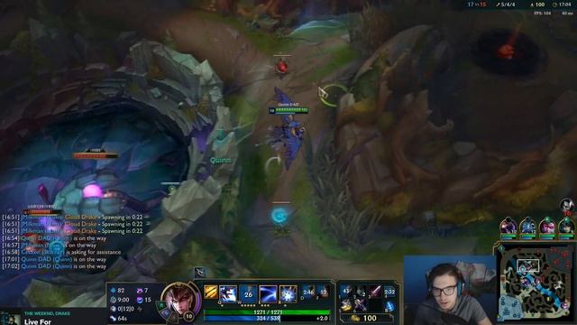 HOW TO COMEBACK FROM LOSING YOUR LANE AS QUINN (GLACIAL AUGMENT OP) - League of Legends смотреть онлайн