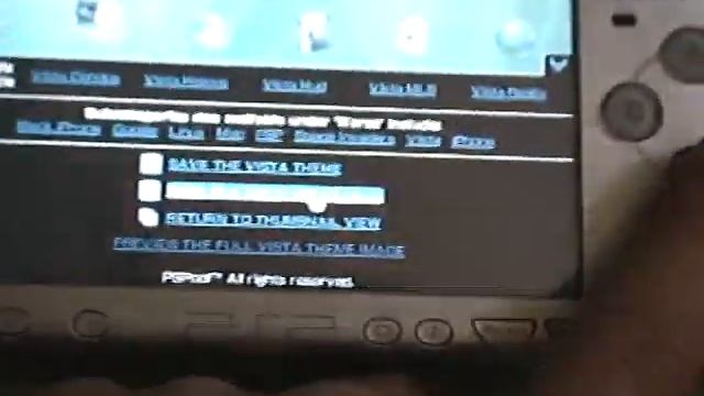 How to get Windows Vista Theme for PSP смотреть онлайн