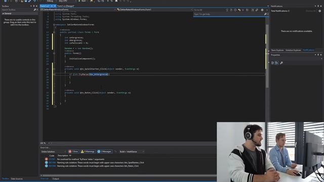 DigitalCamp.online - Folge 6: Zahlenraten in Windows Forms смотреть онлайн