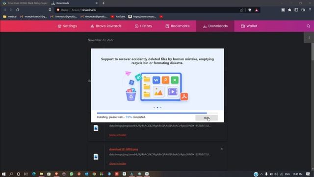 How to recover deleted files from pc | Recover permanent deleted files in Win 7/8/8.1/10&11 смотреть онлайн