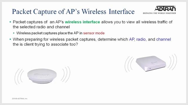 ADTRAN Bluesocket - vWLAN AP Packet Capture смотреть онлайн