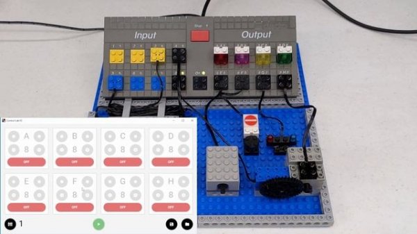 Lego DACTA serial interface third party software (DACTA Control Lab)