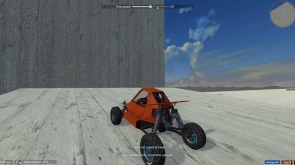 dream car builder | buggy crash test