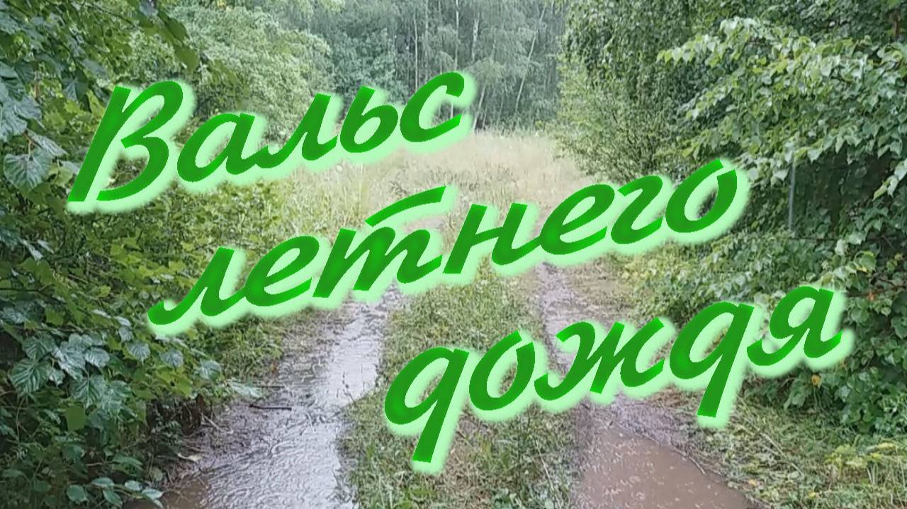 Вальс летнего дождя. Песни старого шарманщика.