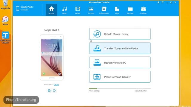 How to Transfer Music from iTunes or Computer to Google Pixel 2(XL) смотреть онлайн