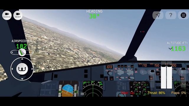 FLIGHT SIM REVIEW!! Flight Simulator Advanced!!