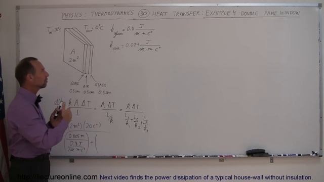 Physics 24 Heat Transfer: Conduction (5 of 34) Double -Pane Window смотреть онлайн