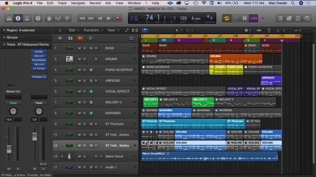 Save CPU & Work Faster in Logic Pro X- using FREEZE & Hide Tools смотреть онлайн