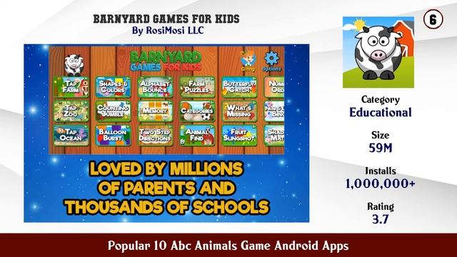 Popular 10 Abc Animals Game Android Apps смотреть онлайн