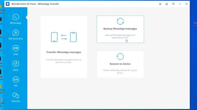 Transfer WhatsApp Data From Android To IPhone - WonderShare Dr.Fone