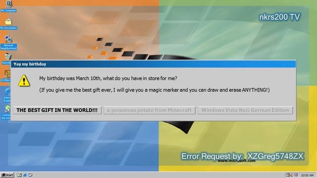 Microsoft Sam reads Funny Windows Errors Season 6 Episode 5 смотреть онлайн