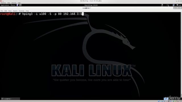 001 DoS attack demonstration part 1 Introduction to Denial of Service attacks смотреть онлайн