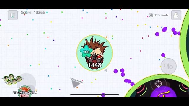Agar.io IOS MACRO+ZOOM- LIVE - dns 8.8.8.8 - v2.8.1 смотреть онлайн