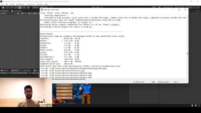 10. Build log in Unity смотреть онлайн