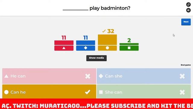 #Can #Cant #ToBe #Kahoot #Live KAHOOT ONLINE - Season 4 24 Can - Can't in English смотреть онлайн