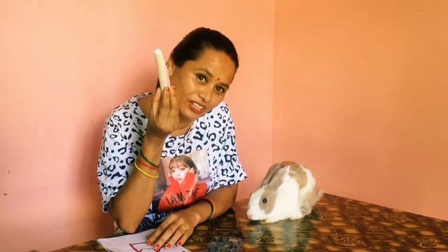 Learn letter Kha (ख) for montessori kids. With खरायाेकाे दुईवटा कान रहेछ Rhymes. смотреть онлайн