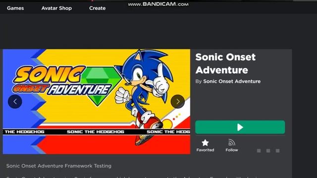 Roblox Sonic Fan Games смотреть онлайн