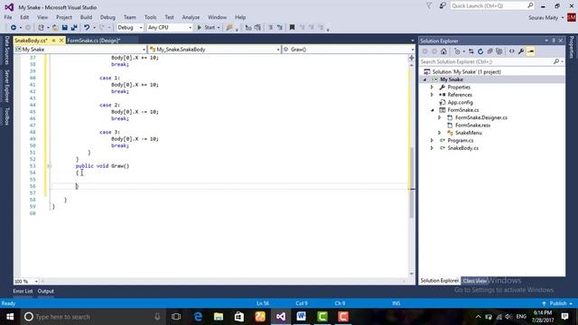 How to create a beautiful Snake Game ( Part 2) смотреть онлайн
