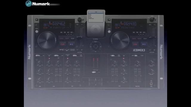 Numark iCDMIX3 - Dual MP3 CD Performance System with iPod Dock for DJs - Product Overview Video смотреть онлайн