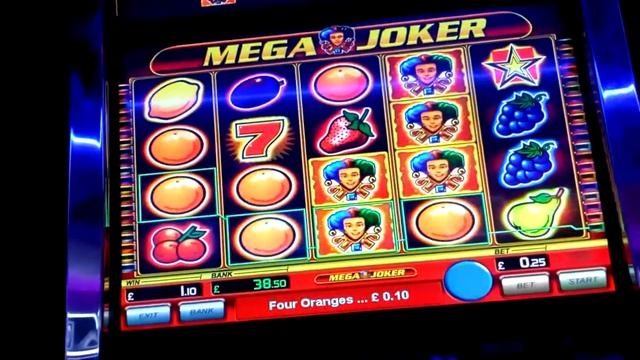 Wow!....What a nice Winner on MEGA JOKER Fruit Machine.... смотреть онлайн
