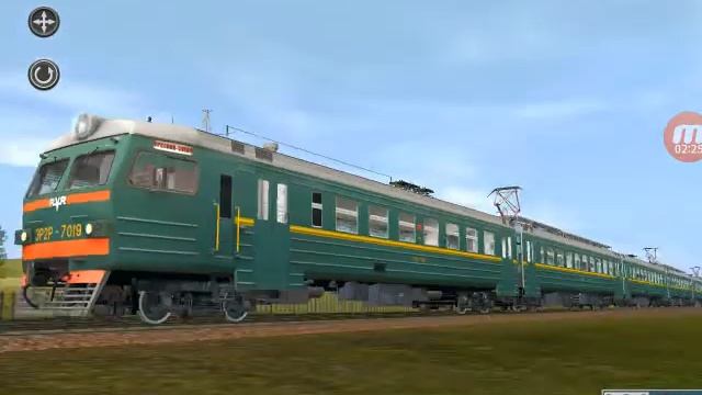 Trainz Simulator Android ЭР2Р-7019 смотреть онлайн