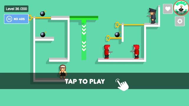 Pin Pull Puzzle Rescue Girl Part 3 Android Gameplay смотреть онлайн