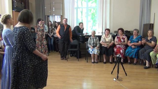 Творческая встреча с народным коллективом хутора Яминский "Казачьи забавы" смотреть онлайн