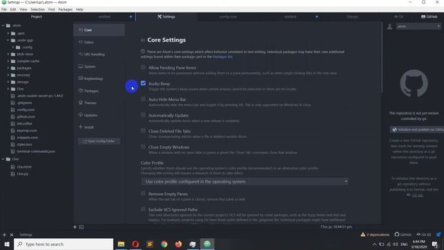 How to Disable Show Cursor on Selection in Atom Editor смотреть онлайн