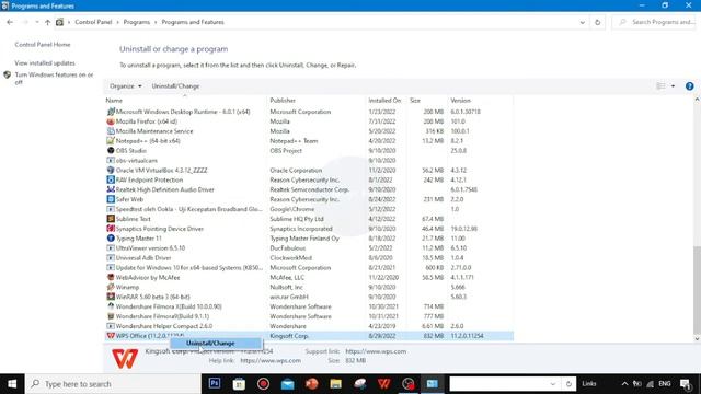 CARA UNINSTAL APLIKASI WPS OFFICE DI LAPTOP ATAU PC смотреть онлайн