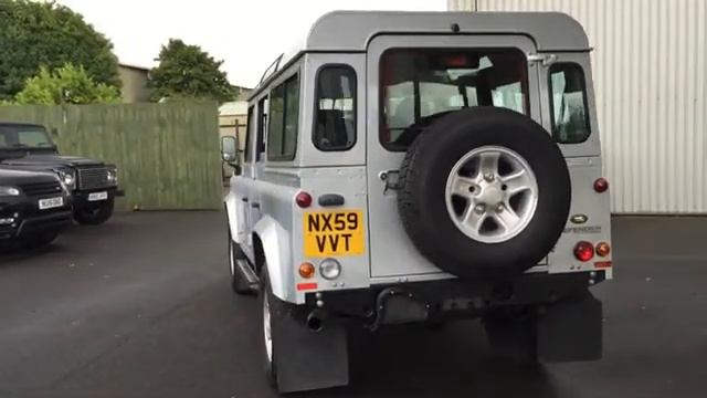 Land Rover Defender 110 LWB Diesel 2010MY 2.4 TD4 County Station Wagon U10997 смотреть онлайн