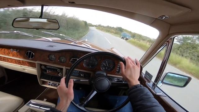 1980 Rolls Royce Silver Shadow II Auto POV - The Classic Rolls Driving Experience смотреть онлайн