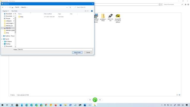 Windows 10 file backup: Enable and configure File History on external or network drive смотреть онлайн