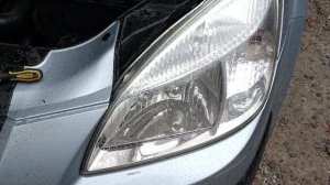 Замена стекла на фаре "Kia Rio Jb"