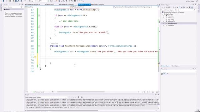 C# ГПИ(17.02.21) - Multiple forms, menus and SDI & MDI смотреть онлайн