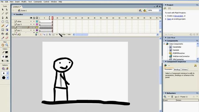 Flash mx basic tutorial смотреть онлайн
