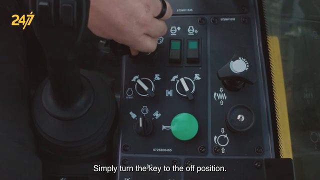 How to start and stop a rig | Epiroc PowerROC D60 смотреть онлайн