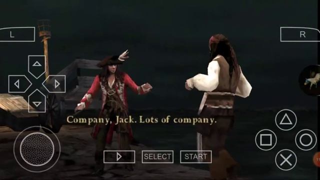 Pirates Of The Caribbean At World's End On PSP Emulator смотреть онлайн