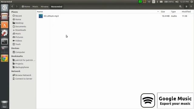 Export Google Play Music to Ubuntu смотреть онлайн