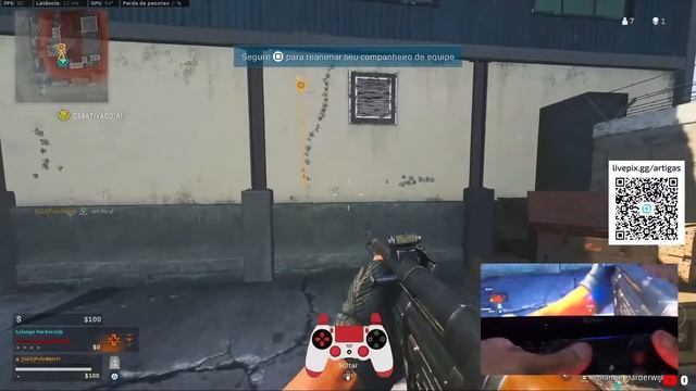 Warzone Zero Recuo no Controle com DS4 Windows смотреть онлайн