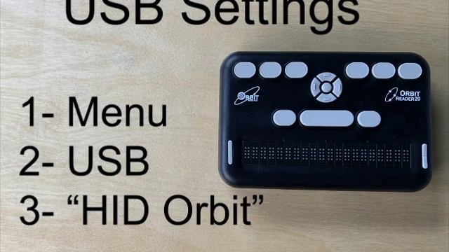 Orbit Reader 20 - Connecting to Windows PC over Narrator смотреть онлайн