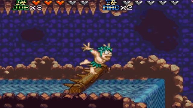 Joe And Mac 2 SNES 2 Player Netplay Game
