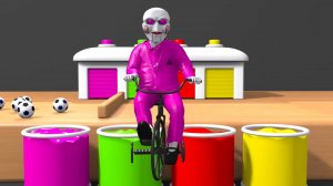 Мультики для детей, учим цвета, трактор и игрушки, мячики и машинки