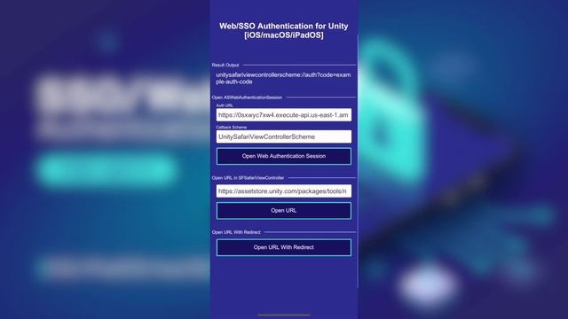 Web/SSO Authentication for Unity [iOS/macOS/iPadOS] смотреть онлайн