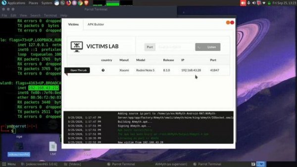 Ahmyth crackdown on Redmi note5
