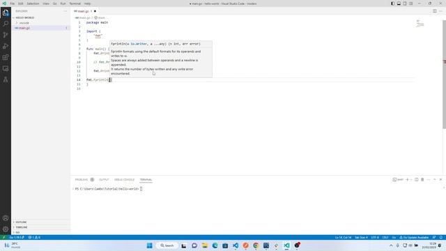 #2 - Extension and setup for Golang - VS Code смотреть онлайн