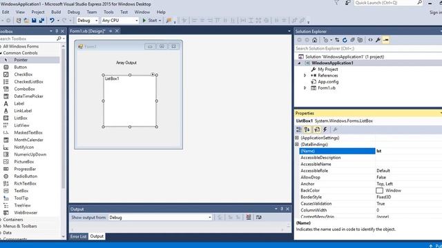 Activity VB Arrays Task1 смотреть онлайн